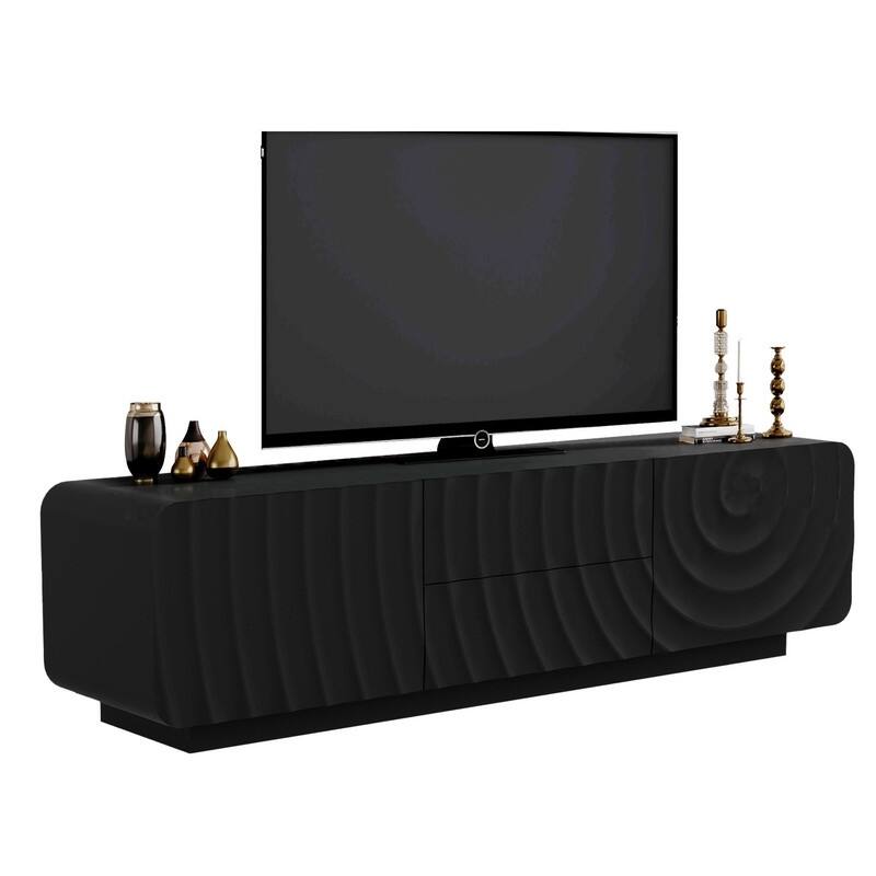 Modern 58-Inch TV Stand for TVs up to 65", Media TV Console With Storage for Living Room or Bedroom
