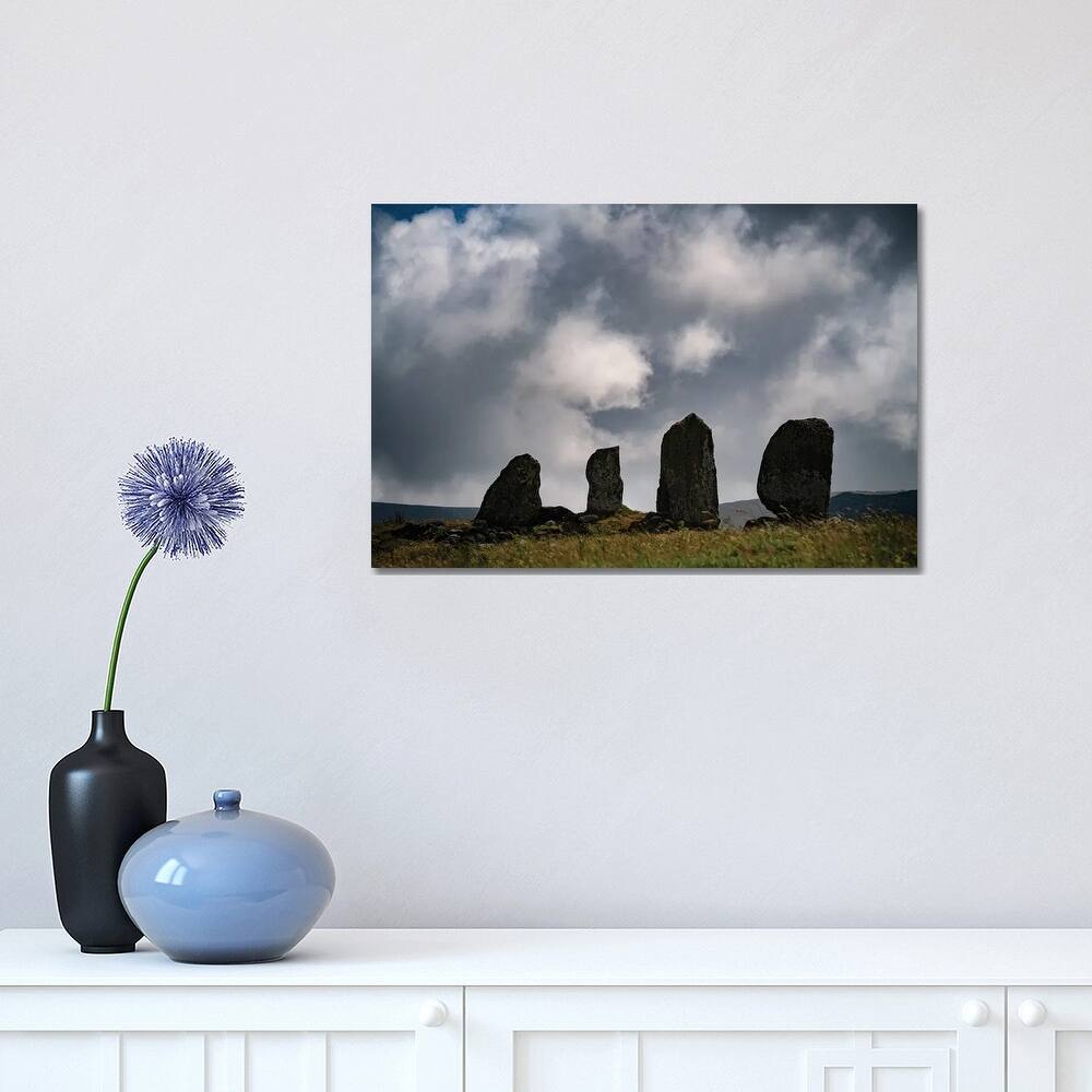 iCanvas "Irish Stones, Ireland" by Jim Nilsen Canvas Print