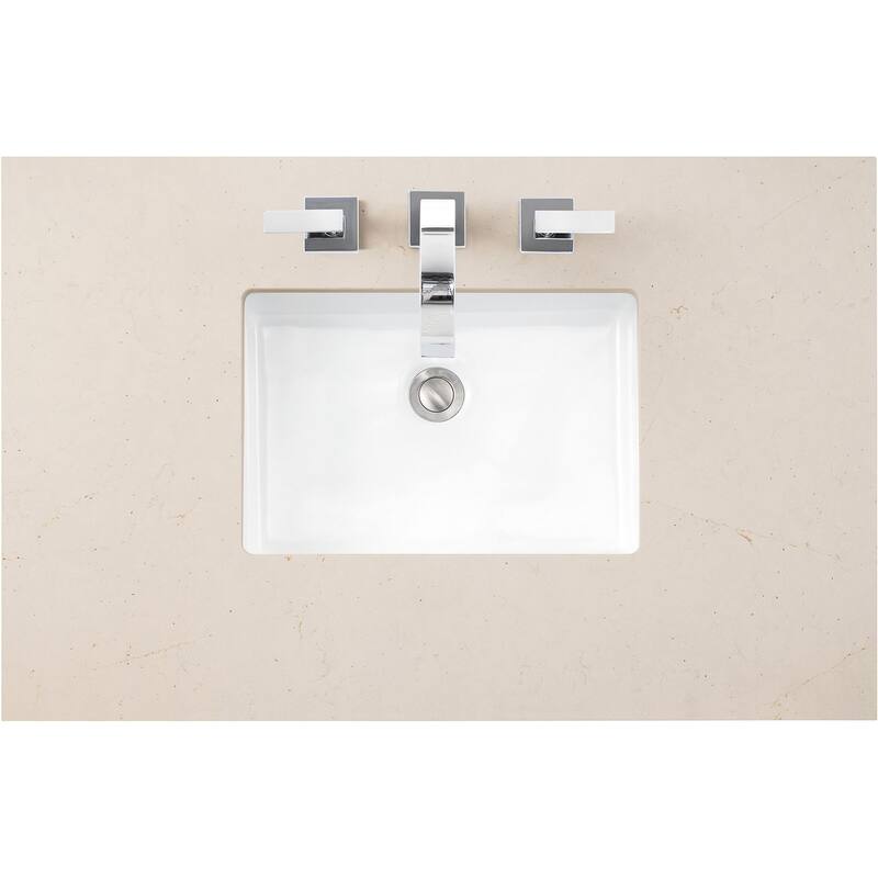 James Martin Vanities 655-V36-3EMR Brittany 36" Single Basin Poplar