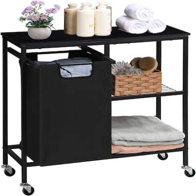 Laundry Sorter with Three Shelf - 29"L x 11.9"W x 30"H