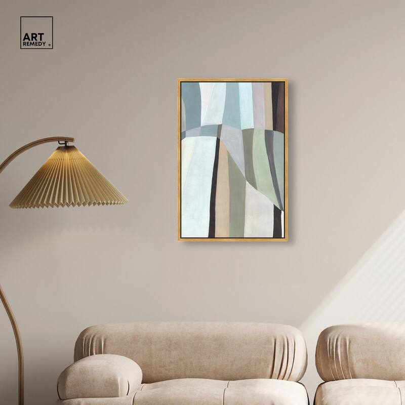 Abstract Fragments I Canvas by Art Remedy