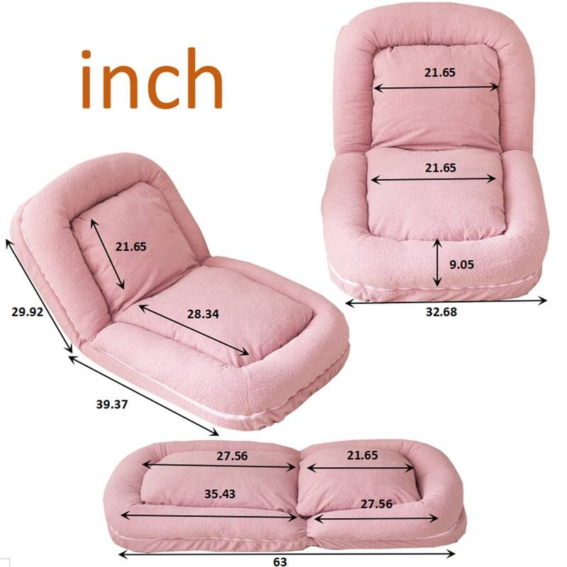 Triple Fold Down Sofa Bed