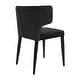 preview thumbnail 10 of 37, Extended Wingback Modern Dining Chair
