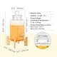 preview thumbnail 57 of 61, Beverage Dispenser with Spigot and Lid, Iced Tea Lemonade Juice Water Dispenser