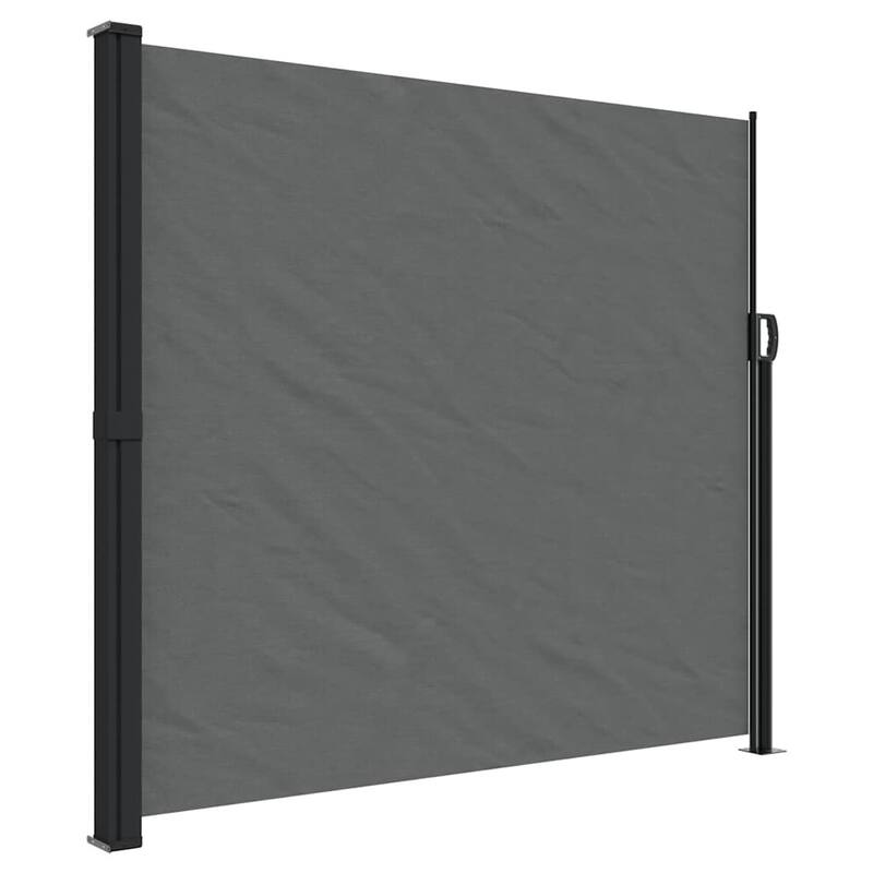 vidaXL Retractable Side Awning Patio Sun Shade Freestanding Privacy Screen