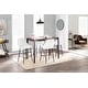 preview thumbnail 25 of 48, Silver Orchid Naldi Contemporary Black Counter Stool (Set of 2) - N/A