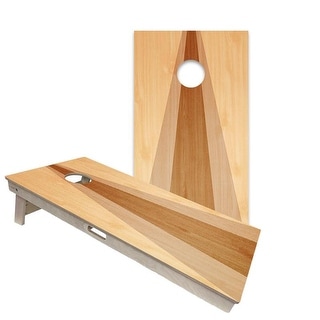 Wood Triangle Regulation 2x4 Cornhole Board Set