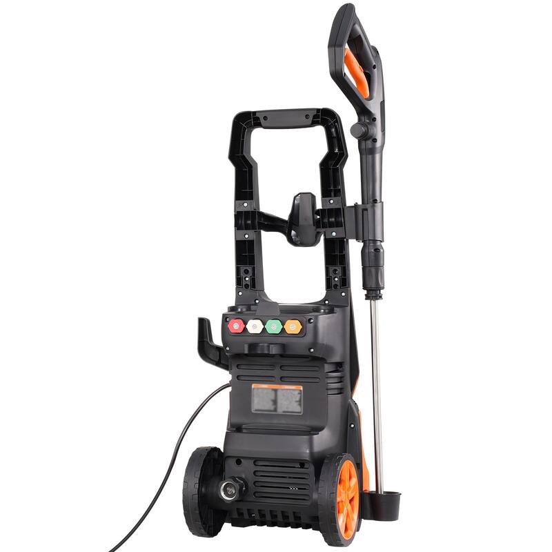 Electric Pressure Washer Max 4200 PSI 2.8 GPM with Nozzles & Foam Cannon - 11.02" x 9.84" x 28.35"