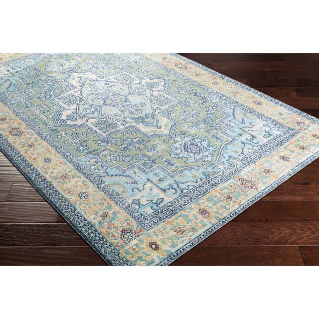 Artistic Weavers Dellie Indoor/ Outdoor Traditional Medallion Area Rug