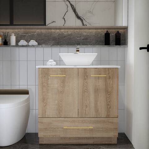 FAMAPY 29" Single Bathroom Vanity Set