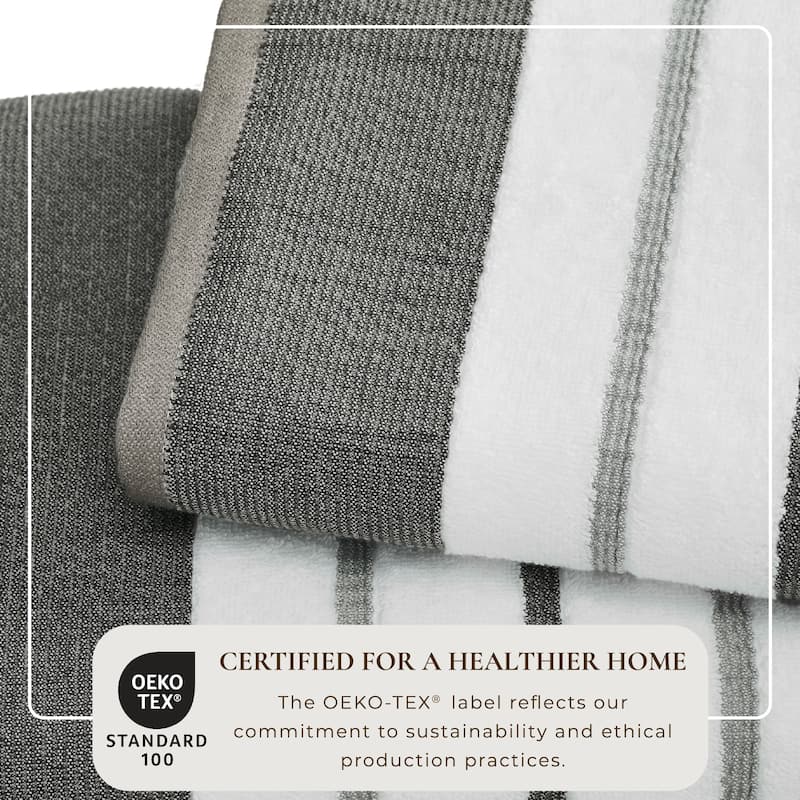 Linery & Co. Luxury Cotton Decorative Towel Set.