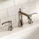 preview thumbnail 3 of 29, Karran Woodburn Widespread Three-Hole 2-Handle Bathroom Faucet with Matching Pop-Up Drain