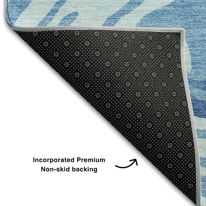 Premium Washable Super Soft Abstract Contemporary Mayfield Rug