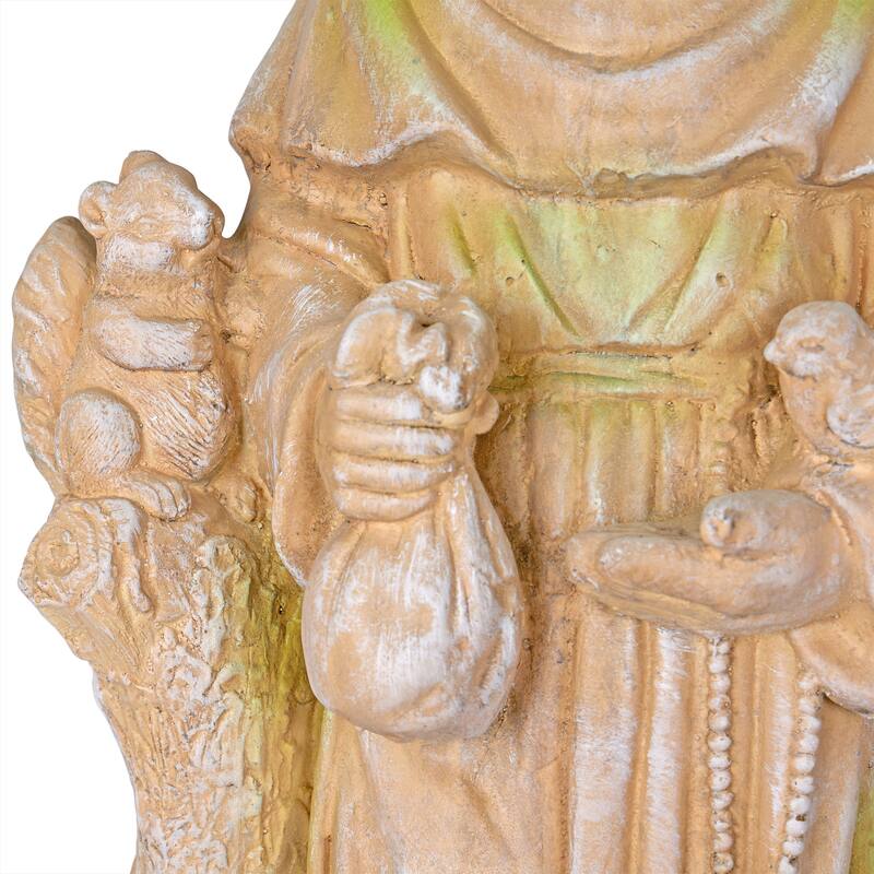 Old World St. Francis Statue