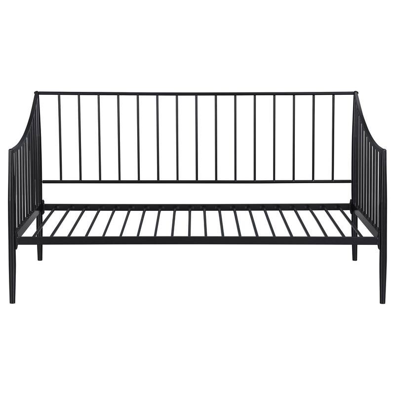 Jeremy Matte Black Metal Twin Daybed Bed Frame