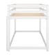 preview thumbnail 24 of 22, Stylish & Simple Twin over Twin Floor Bunk Bed with Ladder , Grey, Large Weight Capacity Design and Safety Design for Kids