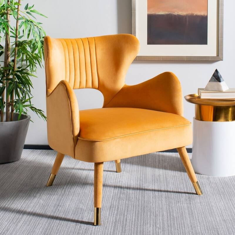 SAFAVIEH Blair Wingback Accent Chair - 29.5" x 30.3" x 32.3"