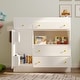 preview thumbnail 3 of 15, Safe Baby Changing Table with Storage,Diaper Changing Station,Bathroom Cabinet,Holds 110 LBS