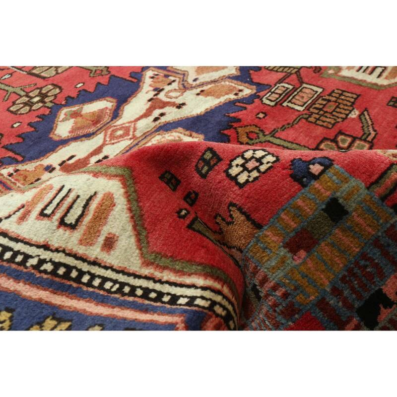 ECARPETGALLERY Hand-knotted Anadol Red Wool Rug - 3'2 x 4'9