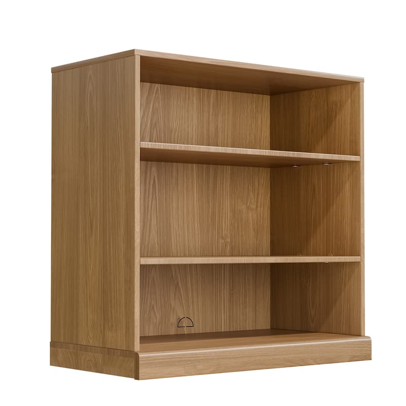 Doorless Wood Bookshelf Storage Cabinet Bookcase&Office Cabinet for Kitchen Bedroom Entryway Living Room Dinning Room