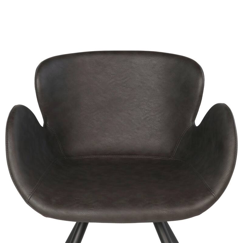 Furnish Theory Terra Serenity Dining Armchair Arm Chair w/ Various Artificial Leather (Polyurethane) Upholstery Covers