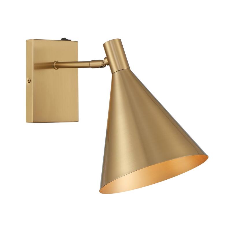 Savoy House 9-8002CP-1 Pharos 11" Tall Bathroom Sconce - Noble Brass