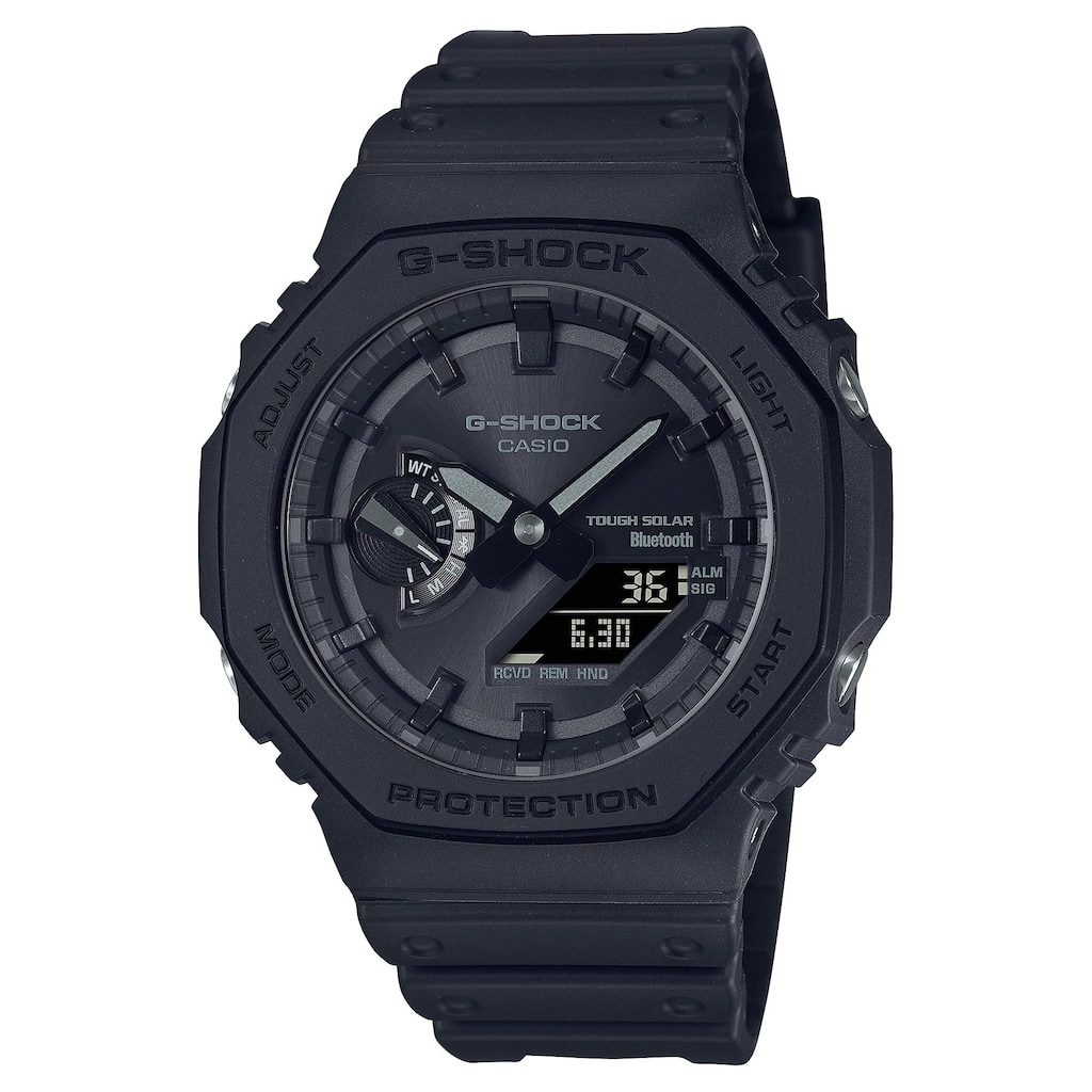 GA-B2100-1A1 Men's G-Shock Bluetooth Analog/Digital Watch, Black
