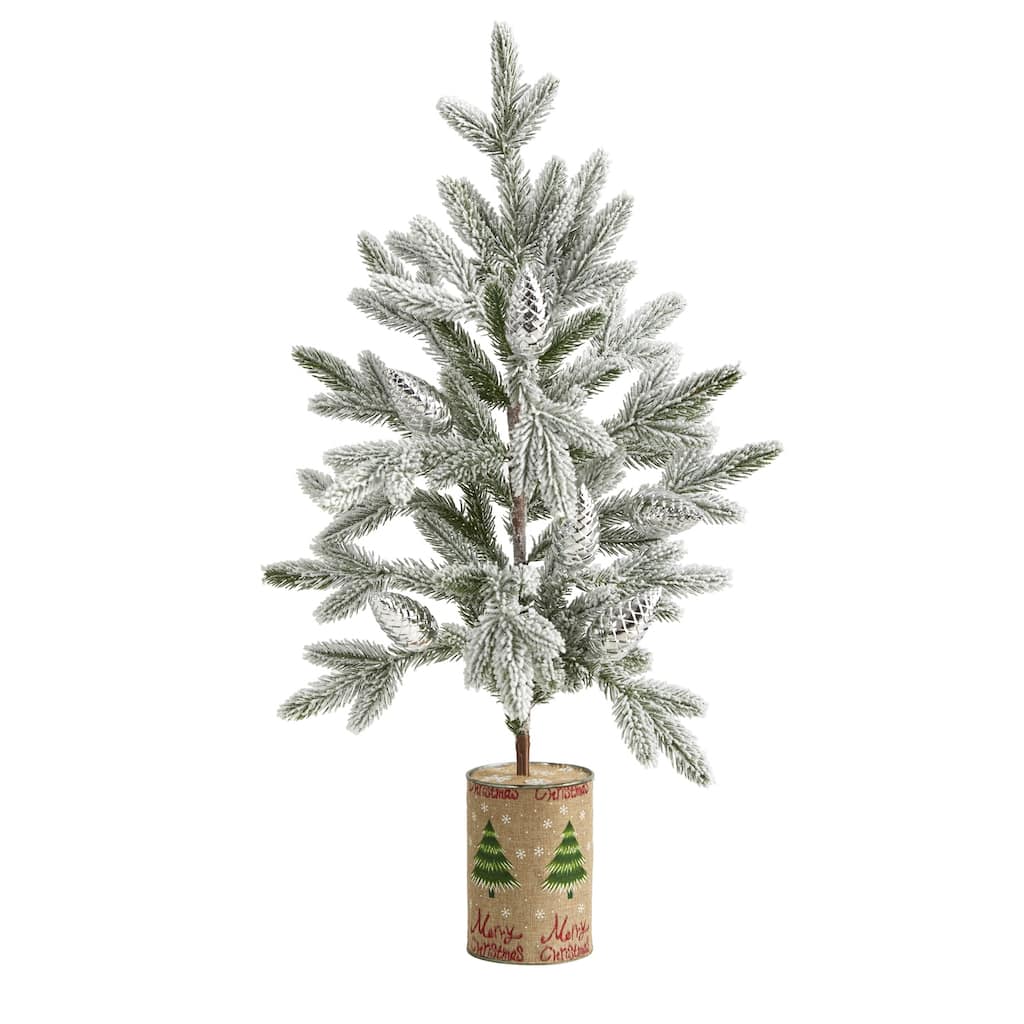 28 Inch Christmas Tree with Planter