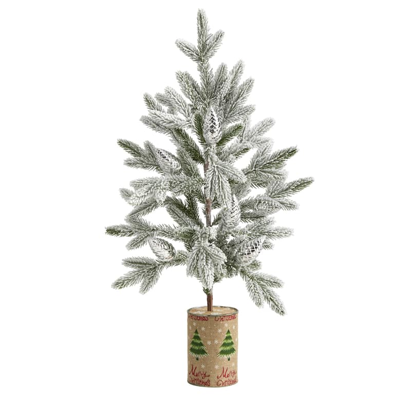 28 Inch Christmas Tree with Planter