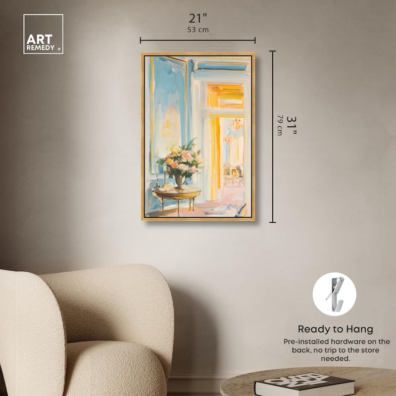 Glowing Room I Canvas by Art Remedy