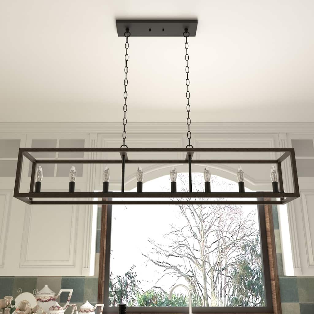 Allegray Kitchen Island Pendant Lights Linear Chandelier -UL Certified