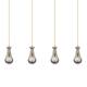 Option Brushed Brass / Light Smoke