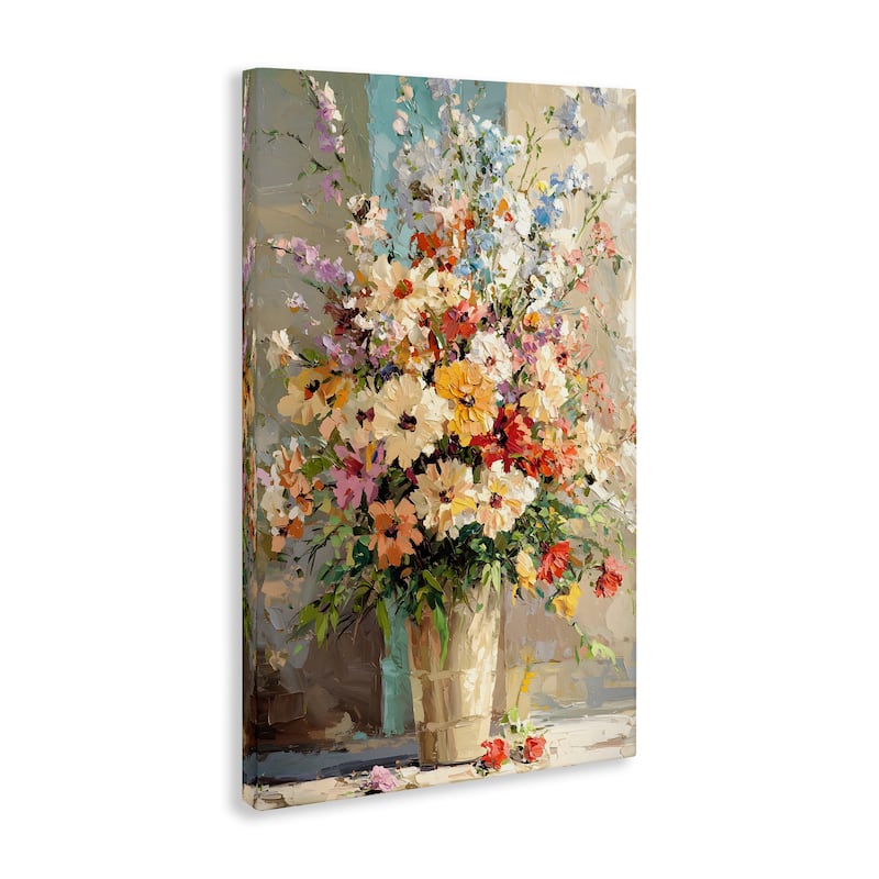 Stupell Happy Sunlit Bouquet Canvas Wall Art Design By Franklyn Gregory