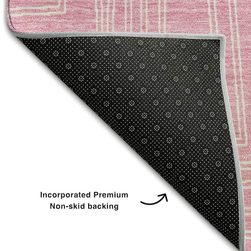 Premium Washable Super Soft Mid Century Modern Mayfield Rug