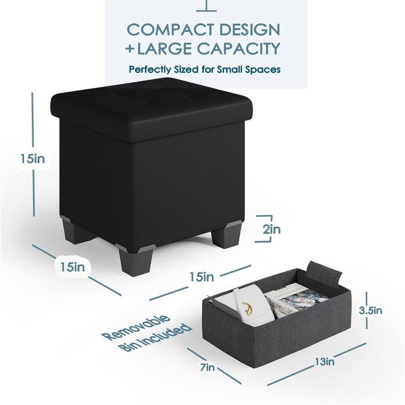 Storage Bin, 15-In Square