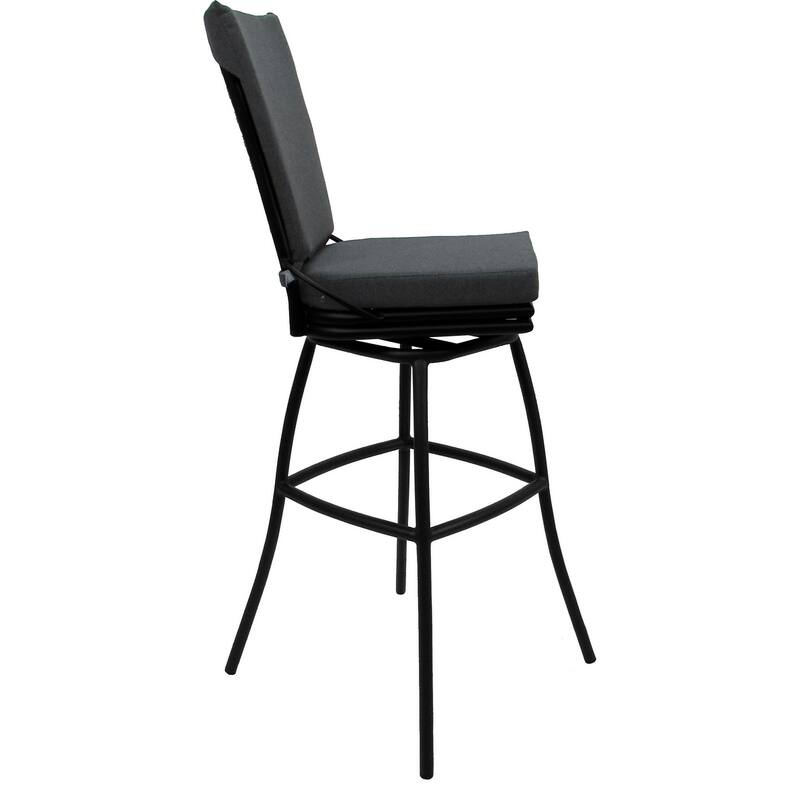 Outdoor Patio Counter 26" 30" Extra Tall 34" Bar Stool - Ofir Armless