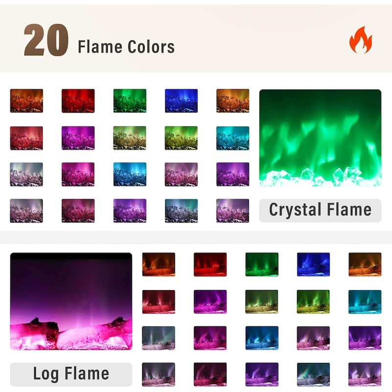 Royalcraft 23 to 60 inch Electric Fireplace