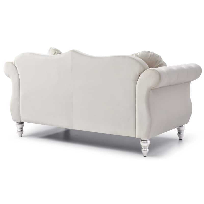Hollywood Velvet Loveseat