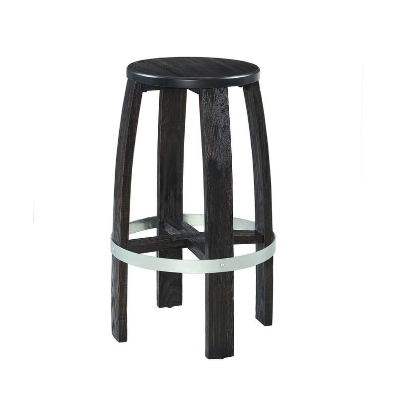 Stout Dark Espresso Backless Wood Barstool