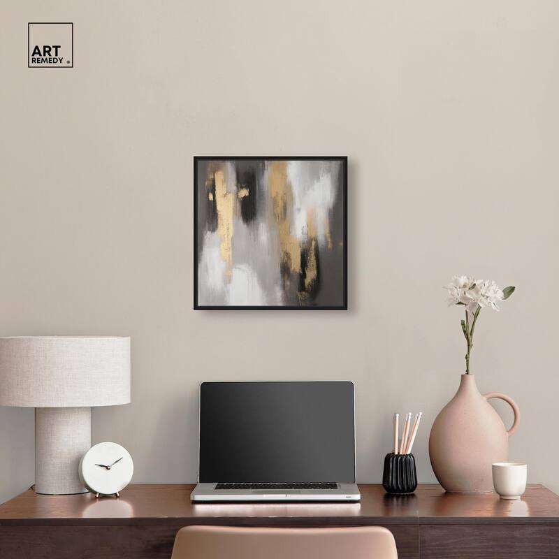 Gleaming Abyss I Canvas by Art Remedy