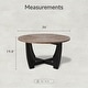 preview thumbnail 4 of 23, COZAYH Rustic Farmhouse End Table, French Country Accent Coffee Table for Family, Small Spaces