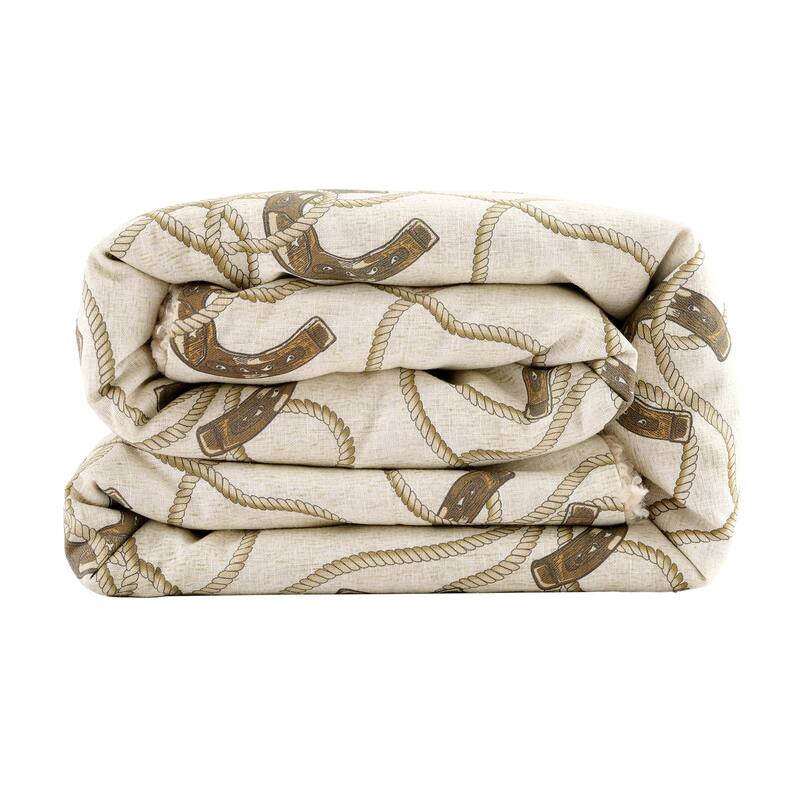 Tasha Polizzi for Paseo Road Western Design Teddy-Backed Bouclé Plush Throw, 50" x 60"