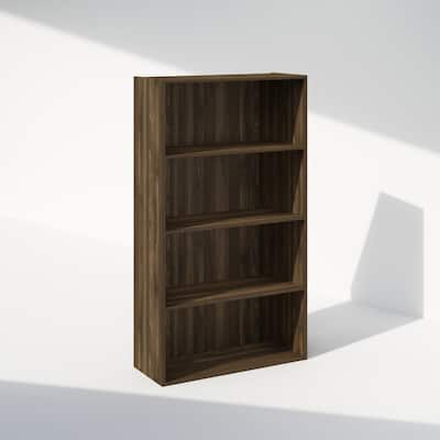 Furinno Simple Open Shelf, Bookcases, 4-Tier