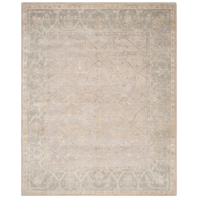 SAFAVIEH Hand-knotted Maharaja Cheon Traditional Oriental Viscose Rug