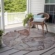 preview thumbnail 83 of 84, Machine Washable Indoor/ Outdoor Abstract Chantille Rug