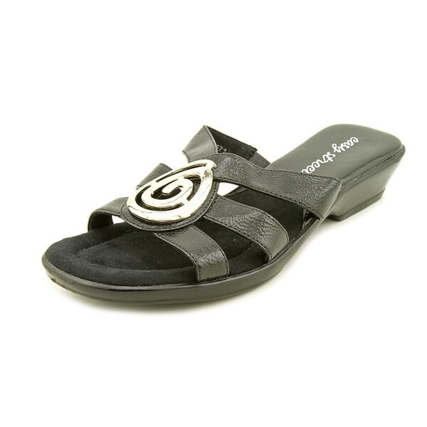 Easy Street Swirl W Open Toe Synthetic Slides Sandal
