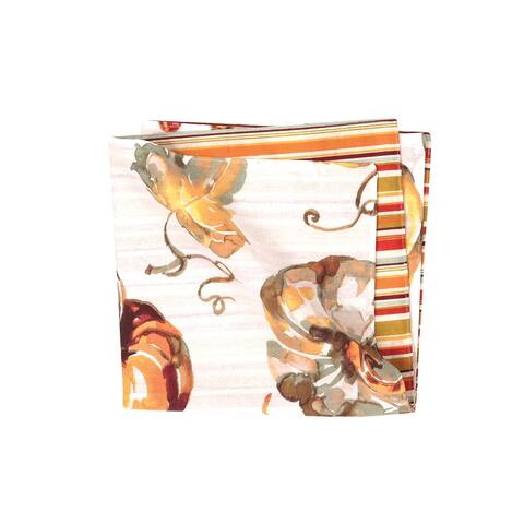Watercolor Pumpkin Napkin Set of 6 - Set of 6