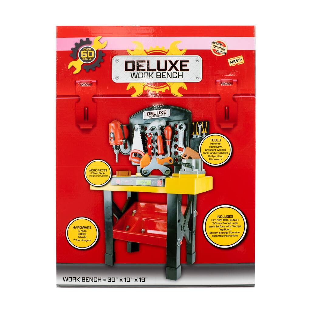 Gener8 Children's Workbench with Tools - Multi Color
