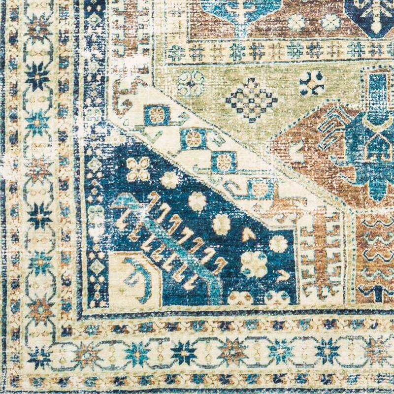 Livabliss Karana Vintage Medallion Printed Area Rug