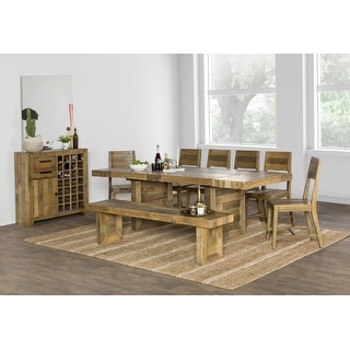 The Gray Barn Fairview Reclaimed Wood Extending Dining Table